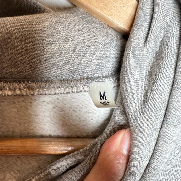 Fear of God ESSENTIALS Grey Hoodie Medium Unisex Streetwear Pullover - Picture 6 of 8